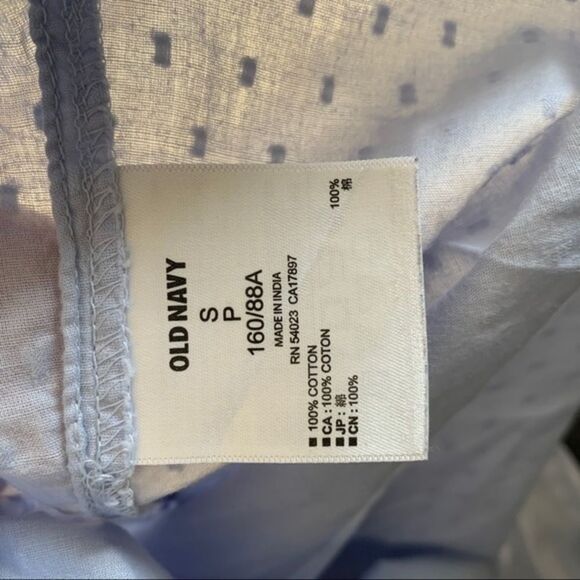 Old Navy Confetti Speckled Button Up Blouse - Picture 6 of 8